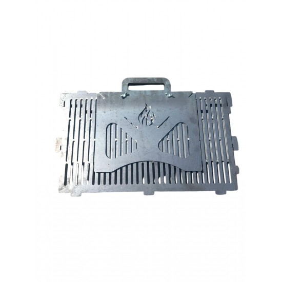 Gratar camping 50x30,tablă de 3 mm