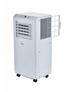 Aer conditionat portabil Zilan ZLN2495 Alb, functie de racire, dezumidificare si ventilatie, Telecomanda, 2 trepte de viteza, 7000 BTU