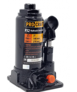 Cric hidraulic de carucior, PROCRAFT PJ2 sarcina maxima 2 TONE
