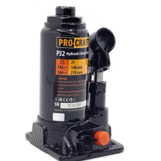 Cric hidraulic de carucior, PROCRAFT PJ2 sarcina maxima 2 TONE Cric hidraulic de carucior, PROCRAFT PJ2 sarcina maxima 2 TONE