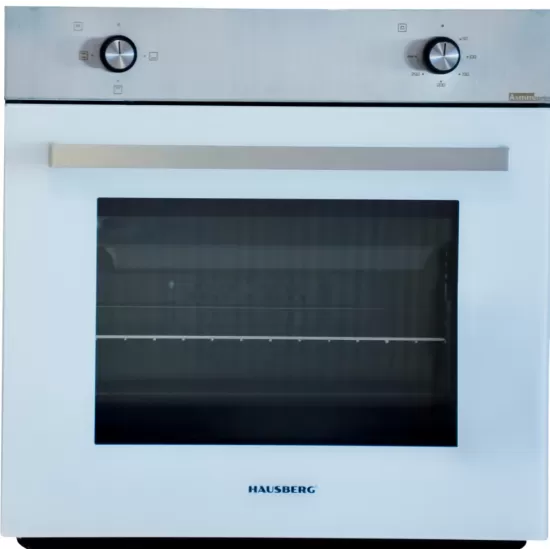 Cuptor incorporabil Electric HAUSBERG HB-8061AB, 2225W, 76 litri, usa cu sticla dubla, 4 functii, 2 tavi + 1 gratar, Clasa A, Alb Cuptor incorporabil Electric HAUSBERG HB-8061AB, 2225W, 76 litri, usa cu sticla dubla, 4 functii, 2 tavi + 1 gratar, Clasa A, Alb