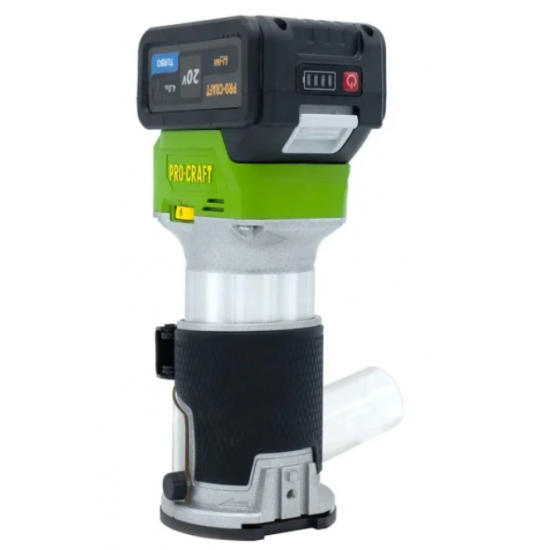 Freza lemn pe acumulator cu 1 acumulator si incarcator PROCRAFT POB24