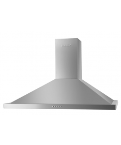 Hota incorporabila decorativa Hausberg HB-1360, Putere de absorbtie 650 m3/h, 1 motor, 90 cm, Inox