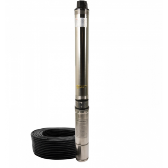 Pompa submersibila de mare adancime, DDT, 4SDM-20, 2200 W, Inox, 20 turbine, 10 mc/h