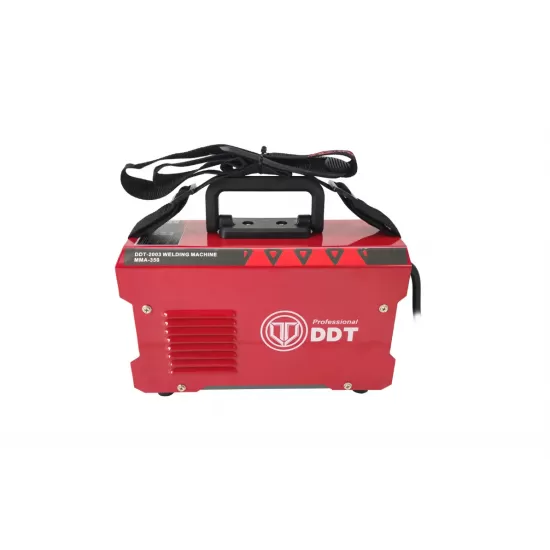 Aparat de sudura tip invertor, DDT PROFESSIONAL DDT-2003, MMA 350A, afisaj electronic LCD, tehnologie inalta, cutie transport Aparat de sudura tip invertor, DDT PROFESSIONAL DDT-2003, MMA 350A, afisaj electronic LCD, tehnologie inalta, cutie transport