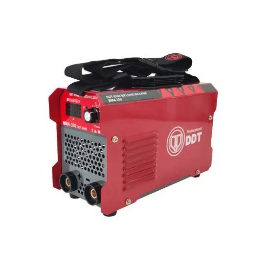 Aparat de sudura tip invertor, DDT PROFESSIONAL DDT-2003, MMA 350A, afisaj electronic LCD, tehnologie inalta, cutie transport Aparat de sudura tip invertor, DDT PROFESSIONAL DDT-2003, MMA 350A, afisaj electronic LCD, tehnologie inalta, cutie transport