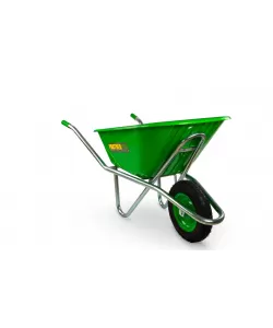 Roaba cuva din plastic 100L PARTNER PRO Cadru Galvanizat Roaba cuva din plastic 100L PARTNER PRO Cadru Galvanizat