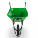 Roaba cuva din plastic 100L PARTNER PRO Cadru Galvanizat