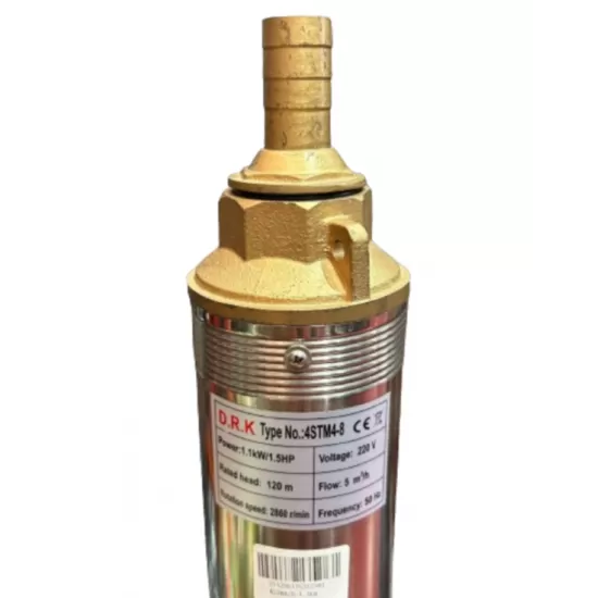 Pompa Submersibila Cupru DRK, Model 4STM4-8,1.1 kW + Presostat Electronic DRK, Model PC-13a Pompa Submersibila Cupru DRK, Model 4STM4-8,1.1 kW + Presostat Electronic DRK, Model PC-13a