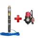Pompa submersibila cu turbina DRK 3.5SDM2-8, cablu de alimentare 15 metri + Presostat Electronic DRK cu priza, Model PC-13AB Pompa submersibila cu turbina DRK 3.5SDM2-8, cablu de alimentare 15 metri + Presostat Electronic DRK cu priza, Model PC-13AB