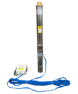 Pompa submersibila cu turbina DRK 3SDM2-11, cablu de alimentare 15 metri