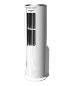 Aer conditionat 4 in 1 portabil cu Telecomanda HAUSBERG HB-5970AB, 16000 BTU, 2000W, Rezervor apa 1L, 3 Viteze, Racire, Incalzire, Ventilator, Dezumidificare, Alb