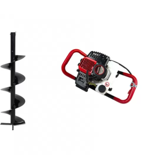 Motoburghiu / foreza pamant German Meister 8 Cp, 8000 Rpm + Burghiu 200 x 800