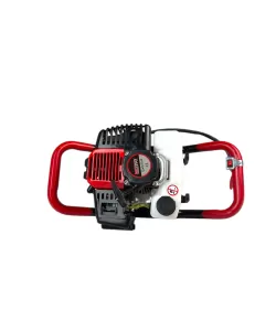 Motoburghiu foreza pamant, German Meister 8CP, cu burghiu de 100/150/200/250/300 x 800 mm