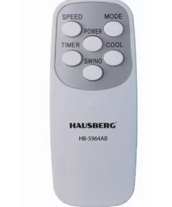 Racitor de Aer Digital Portabil cu Telecomanda HAUSBERG HB-5964AB, 5.5L, 65W, 3 Viteze, 5 Programe, 3 Moduri functionare, Oscilatie, Temporizator, LED Racitor de Aer Digital Portabil cu Telecomanda HAUSBERG HB-5964AB, 5.5L, 65W, 3 Viteze, 5 Programe, 3 Moduri functionare, Oscilatie, Temporizator, LED