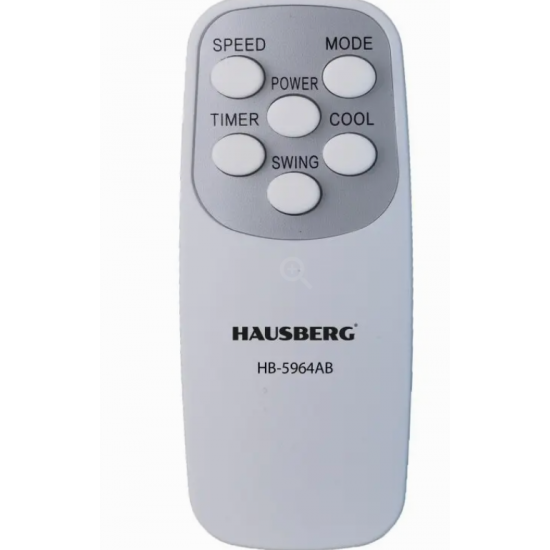 Racitor de Aer Digital Portabil cu Telecomanda HAUSBERG HB-5964AB, 5.5L, 65W, 3 Viteze, 5 Programe, 3 Moduri functionare, Oscilatie, Temporizator, LED