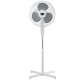 Ventilator cu picior HAUSBERG XB-110, 55w, 16 inch, 3 viteze, oscilatie, inaltime reglabila, Alb