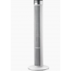 Ventilator Turn cu Telecomanda HAUSBERG HB-5952AB, 55W, 3 Viteze, 38 inch, LED, Temporizator, Oscilatie, Maner transport, Alb