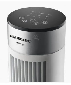 Ventilator Turn cu Telecomanda HAUSBERG HB-5952AB, 55W, 3 Viteze, 38 inch, LED, Temporizator, Oscilatie, Maner transport, Alb Ventilator Turn cu Telecomanda HAUSBERG HB-5952AB, 55W, 3 Viteze, 38 inch, LED, Temporizator, Oscilatie, Maner transport, Alb