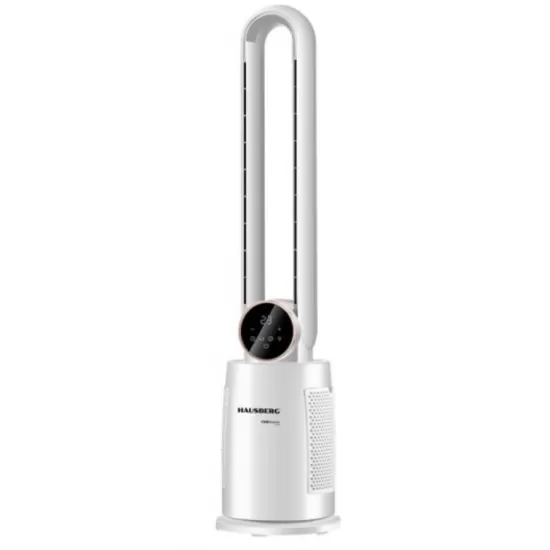 Ventilator Turn Digital cu Telecomanda HAUSBERG HB-5957AB, 65W, 12 Viteze, Temporizator, Ioni negativi, Oscilatie, LED, 4 Programe, Alb Ventilator Turn Digital cu Telecomanda HAUSBERG HB-5957AB, 65W, 12 Viteze, Temporizator, Ioni negativi, Oscilatie, LED, 4 Programe, Alb