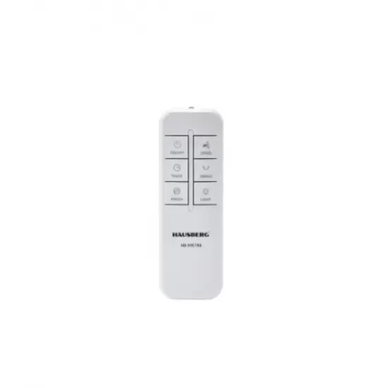 Ventilator Turn Digital cu Telecomanda HAUSBERG HB-5957AB, 65W, 12 Viteze, Temporizator, Ioni negativi, Oscilatie, LED, 4 Programe, Alb Ventilator Turn Digital cu Telecomanda HAUSBERG HB-5957AB, 65W, 12 Viteze, Temporizator, Ioni negativi, Oscilatie, LED, 4 Programe, Alb