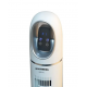 Ventilator Turn Digital cu Telecomanda HAUSBERG HB-5958AB, 55W, 45 Inch, LED, Temporizator, Oscilatie, Maner de transport, Alb