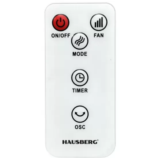 Ventilator Turn Digital cu Telecomanda HAUSBERG HB-5958AB, 55W, 45 Inch, LED, Temporizator, Oscilatie, Maner de transport, Alb Ventilator Turn Digital cu Telecomanda HAUSBERG HB-5958AB, 55W, 45 Inch, LED, Temporizator, Oscilatie, Maner de transport, Alb