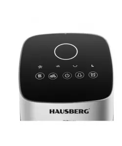 Ventilator Turn Digital cu Telecomanda HAUSBERG HB-5963AB, 55W, 3 Viteze, 41 Inch, Temporizator, LED, Oscilatie, Maner transport, Difuzor de parfum, Alb Ventilator Turn Digital cu Telecomanda HAUSBERG HB-5963AB, 55W, 3 Viteze, 41 Inch, Temporizator, LED, Oscilatie, Maner transport, Difuzor de parfum, Alb