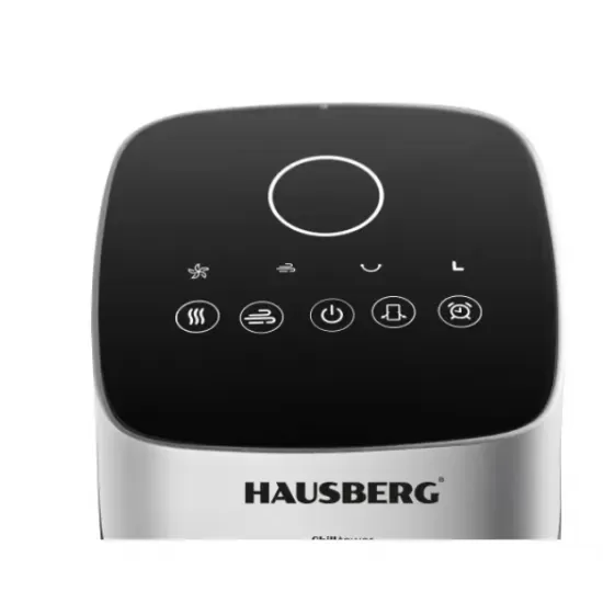 Ventilator Turn Digital cu Telecomanda HAUSBERG HB-5963AB, 55W, 3 Viteze, 41 Inch, Temporizator, LED, Oscilatie, Maner transport, Difuzor de parfum, Alb Ventilator Turn Digital cu Telecomanda HAUSBERG HB-5963AB, 55W, 3 Viteze, 41 Inch, Temporizator, LED, Oscilatie, Maner transport, Difuzor de parfum, Alb