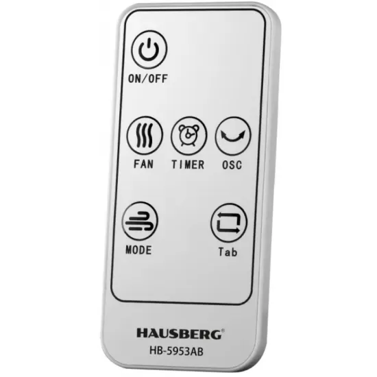 Ventilator Turn Digital cu Telecomanda HAUSBERG HB-5963AB, 55W, 3 Viteze, 41 Inch, Temporizator, LED, Oscilatie, Maner transport, Difuzor de parfum, Alb Ventilator Turn Digital cu Telecomanda HAUSBERG HB-5963AB, 55W, 3 Viteze, 41 Inch, Temporizator, LED, Oscilatie, Maner transport, Difuzor de parfum, Alb