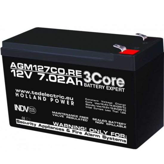 Acumulator 12V pentru Vermorel Electric, 151x65x95 mm