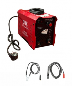 Aparat Sudura Invertor DRK, Model MMA-140 + Set Cabluri 25mmpx 2 M, pentru Invertor Sudura