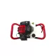 Motoburghiu/foreza pentru pamant/gheata DRK-ED430 8CP, 52 CC, rezervor 1.2 l, motor 2 timpi + 1 burghiu 150mm x 800mm
