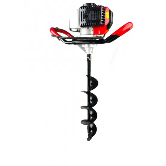 Motoburghiu/foreza pentru pamant/gheata GERMAN MEISTER 8CP, 52 CC, rezervor 1.2 l, motor 2 timpi, FARA BURGHIU