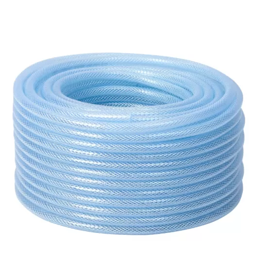 Furtun apa transparent, cu insertie Diametru 3/4″, Lungime 50 m DRK Furtun apa transparent, cu insertie Diametru 3/4″, Lungime 50 m DRK