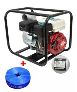 Motopompa DRK 3.0 toli, 6.5 Cp + Furtun Pompieri Cauciuc, DRK, 3 toli, 50m Motopompa DRK 3.0 toli, 6.5 Cp + Furtun Pompieri Cauciuc, DRK, 3 toli, 50m
