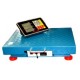 Cantar DRK,500kg Wireless, Afisaj LCD, Structura metal, Albastru
