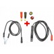 Set Cabluri 25mmpx 2 M, 9 mm, pentru Invertor Sudura + Set Cuple “MAMA” Invertor Sudura 9 mm + Set Cuple “TATA” Invertor Sudura 9 mm