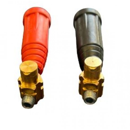 Set Cabluri 25mmpx 2 M, 9 mm, pentru Invertor Sudura + Set Cuple “MAMA” Invertor Sudura 9 mm + Set Cuple “TATA” Invertor Sudura 9 mm