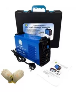 Aparat de sudura ,Invertor de Sudura Lider MMA450A, Display Electronic + PALMARI SUDURA PIELE