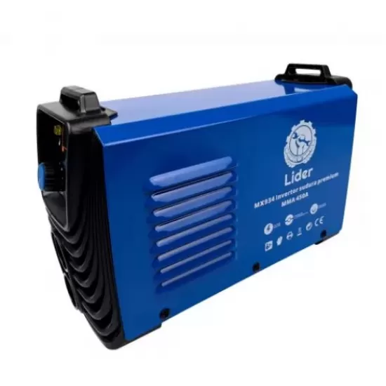 Aparat de sudura ,Invertor de Sudura Lider MMA450A, Display Electronic + PALMARI SUDURA PIELE
