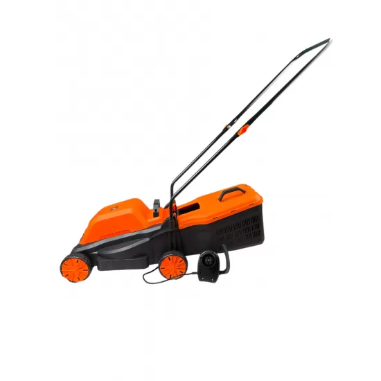 Mașină de tuns iarba electrică, 1200W, cu coș colector – model compact pentru grădini