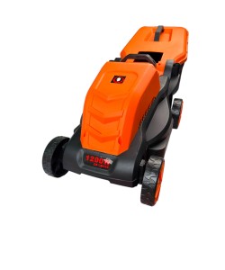 Mașină de tuns iarba electrică, 1200W, cu coș colector – model compact pentru grădini