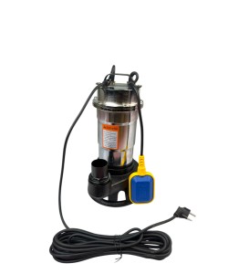 Pompa submersibila din inox German Meister pentru apa murdara, cu plutitor  – 2200W