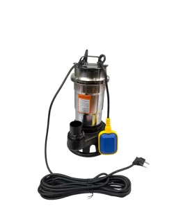 Pompa submersibila din inox German Meister pentru apa murdara, cu plutitor – 2200W