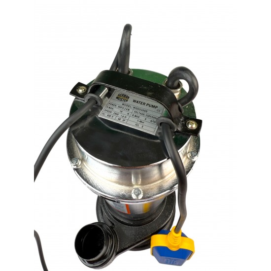 Pompa submersibilă din inox German Meister pentru apa murdara, cu plutitor  – 2200W