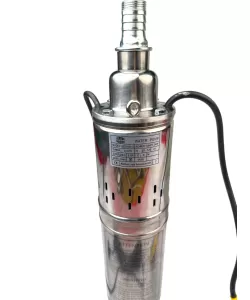 Pompă submersibilă inox German Meister pentru apă curată cu plutitor