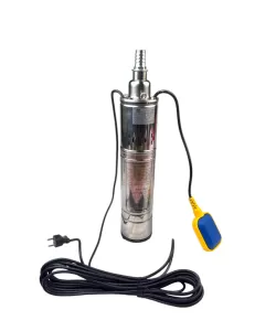 Pompă submersibilă inox German Meister pentru apă curată cu plutitor