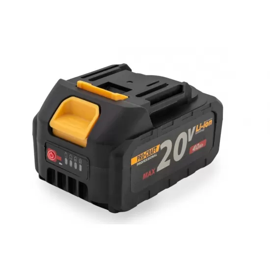 ATA-40 Trimmer pentru tuns iarbă pe acumulator PROCRAFT 2 x acumulatori 20V/4Ah 5000 rpm