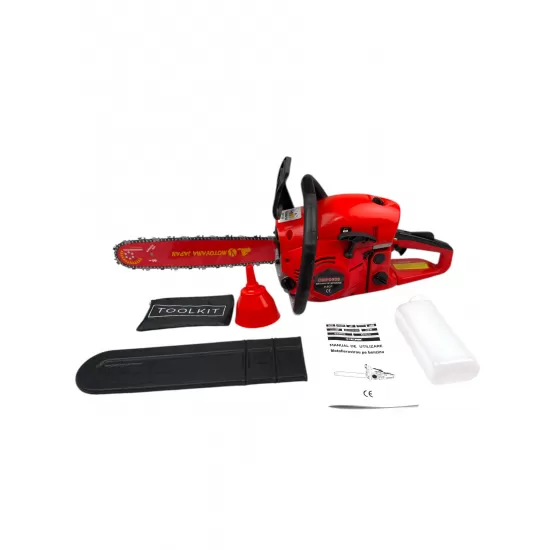 Motofierastrau pe benzina 9.8CP CMP9800, Lama 40 cm, Kit complet accesorii, Motor 2T, Protectie lama + Manual în limba română